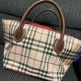 バーバリーブルーレーベル 牛革 トートバッグ(レディース)の通販 100点 バーバリーブルーレーベル 牛革 トートバッグ(レディース)の通販 100点