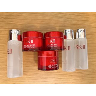 エスケーツー(SK-II)のsk2 ミニ クリアローション3本　美容乳液3つ(サンプル/トライアルキット)