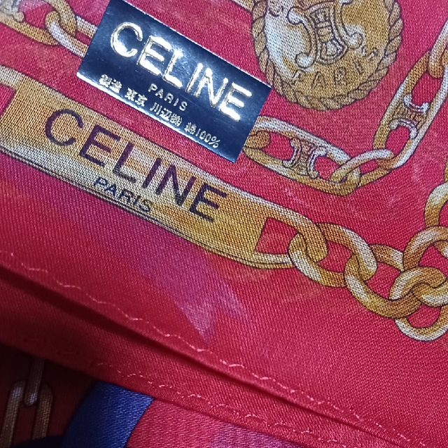 celine(セリーヌ)の値下げ📌セリーヌ☆ハンカチ レディースのファッション小物(ハンカチ)の商品写真