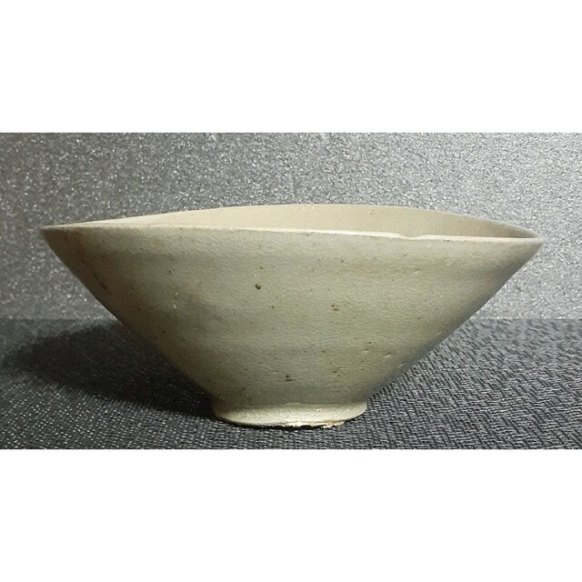 【某お茶人収集品❗】韓国古美術　韓国古陶磁器　高麗青磁　李朝青磁　茶碗　沓茶碗
