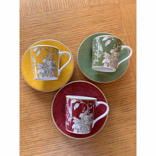 ZARA HOME(ザラホーム)のエスプレッソカップ&ソーサー　3セット インテリア/住まい/日用品のキッチン/食器(グラス/カップ)の商品写真