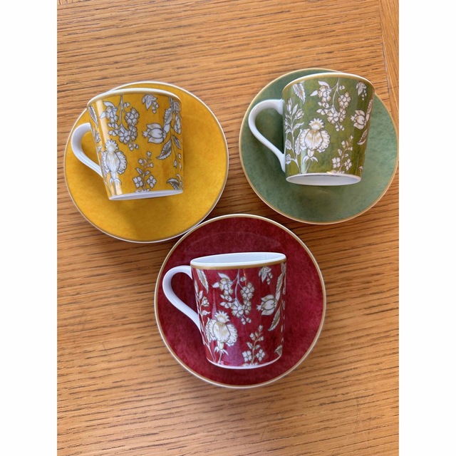 ZARA HOME(ザラホーム)のエスプレッソカップ&ソーサー　3セット インテリア/住まい/日用品のキッチン/食器(グラス/カップ)の商品写真