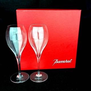 Baccarat - ☆ 未使用 ◇ バカラ オノロジー シャンパングラス ペア 箱