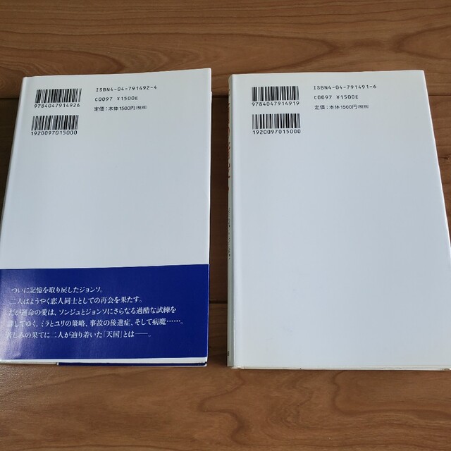 クォン・サンウ 天国の階段 上下 2巻セット エンタメ/ホビーの本(文学/小説)の商品写真