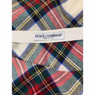 DOLCE&GABBANA - DOLCE&GABBANA チェック タイト スカート ドルガバ DG