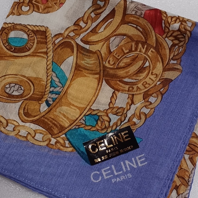 celine(セリーヌ)の値下げ📌セリーヌ☆ハンカチ レディースのファッション小物(ハンカチ)の商品写真