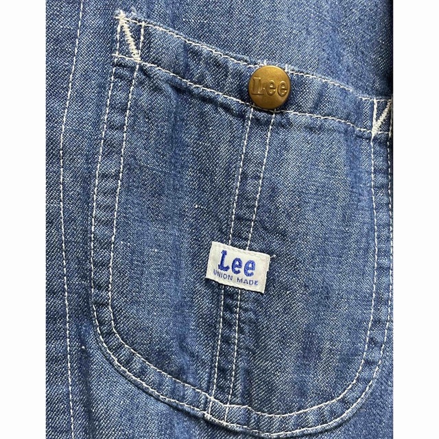 Lee(リー)のLee デニムジャケット　Sサイズ メンズのジャケット/アウター(Gジャン/デニムジャケット)の商品写真