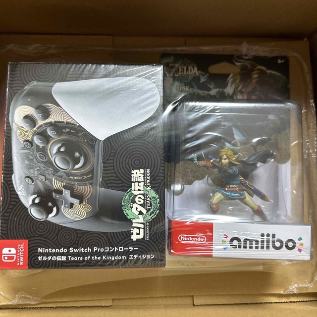 ゼルダの伝説　ティアーズ オブ ザキングダム　プロコン　amiibo