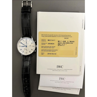 インターナショナルウォッチカンパニー(IWC)のIWC ポルトギーゼ クロノグラフ 国内正規保証書付き(腕時計(アナログ))