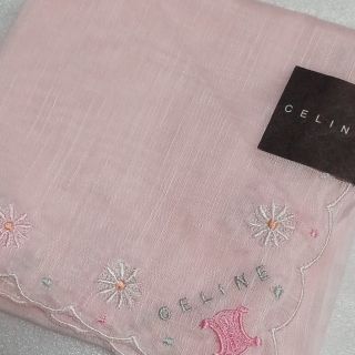 セリーヌ(celine)の値下げ📌セリーヌ☆刺繍ハンカチ🌼(ハンカチ)