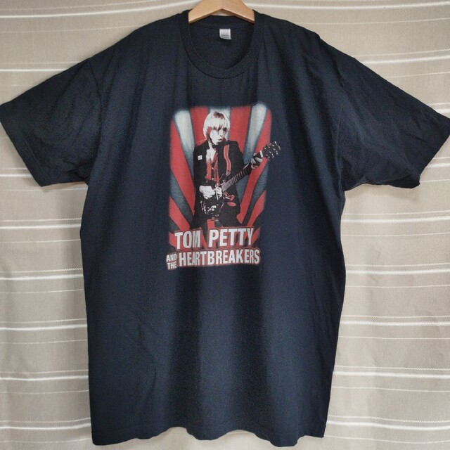 American Apparel(アメリカンアパレル)のTOMPETTY トムペティ ハートブレイカーズ バンドTシャツ バンt 黒 メンズのトップス(Tシャツ/カットソー(半袖/袖なし))の商品写真