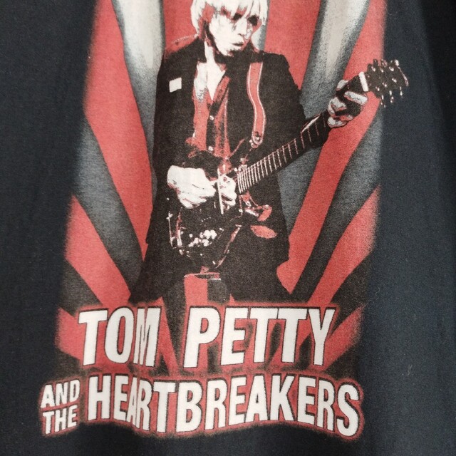 American Apparel(アメリカンアパレル)のTOMPETTY トムペティ ハートブレイカーズ バンドTシャツ バンt 黒 メンズのトップス(Tシャツ/カットソー(半袖/袖なし))の商品写真