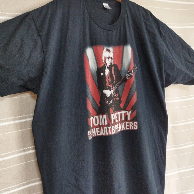 American Apparel(アメリカンアパレル)のTOMPETTY トムペティ ハートブレイカーズ バンドTシャツ バンt 黒 メンズのトップス(Tシャツ/カットソー(半袖/袖なし))の商品写真