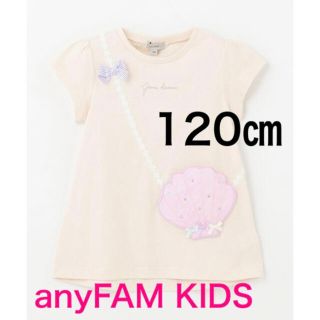 エニィファム(anyFAM)のanyFAM KIDS 接触冷感ポシェットTシャツ シェル(Tシャツ/カットソー)