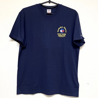 希少❗️90sヴィンテージ　オールドトミー　ビッグロゴ　ネイビー紺色　Tシャツ