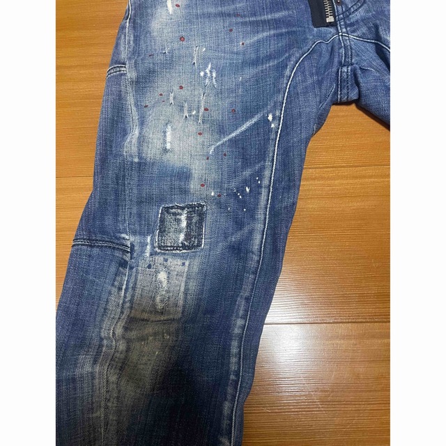 値下げ可能DSQUARED2 フロントジップTIDY BIKER バイカー 46-