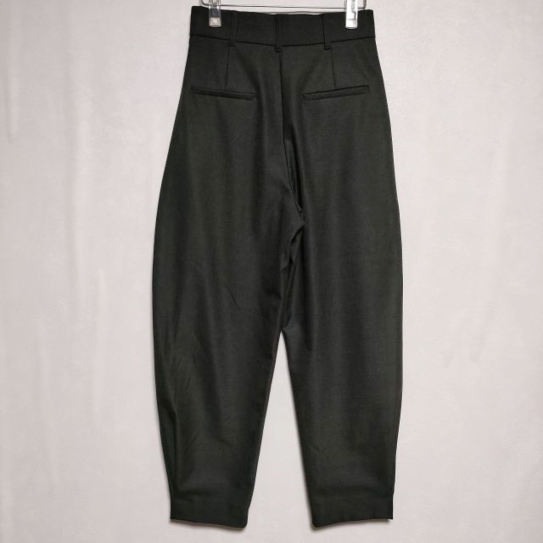 ZARA(ザラ)のZARA ２タックパンツ チェック柄 XS ワイド パンツ チャコールグレー レディース ザラ【中古】3-0430G∞ レディースのパンツ(その他)の商品写真