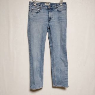 アクネストゥディオズ(Acne Studios)のACNE STUDIOS ROW CLEAN LT VTG サイズ26/32 加工 ジーンズ デニムパンツ ライトブルー レディース アクネストゥディオズ【中古】3-0430G∞(デニム/ジーンズ)