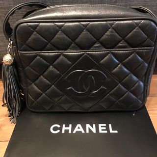 CHANEL シャネル　ショルダー　巾着　タッセル　マトラッセ　ヴィンテージ