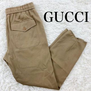 安い購入 グッチ ワイドベージュパンツ 花 - tac.ec