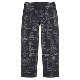 シュプリーム(Supreme)のSupreme Gonz Poems Chino Pant(ワークパンツ/カーゴパンツ)