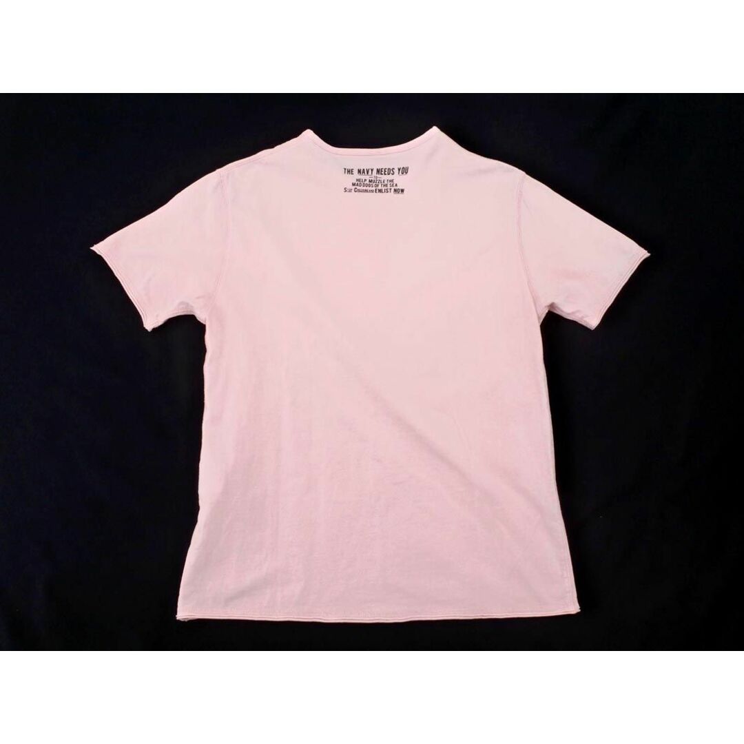 AVIREX(アヴィレックス)のAVIREX アヴィレックス プリント Tシャツ sizeM/ピンク ■◆ メンズ メンズのトップス(Tシャツ/カットソー(半袖/袖なし))の商品写真