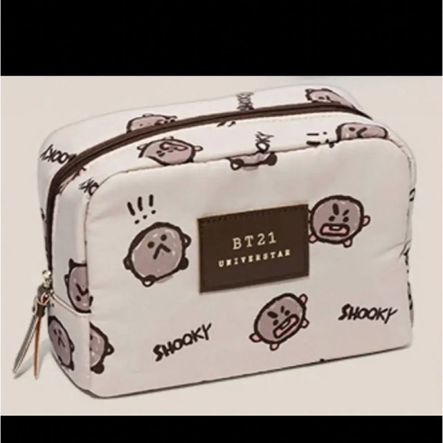 BT21 otona ポーチ　SHOOKY ポーチ