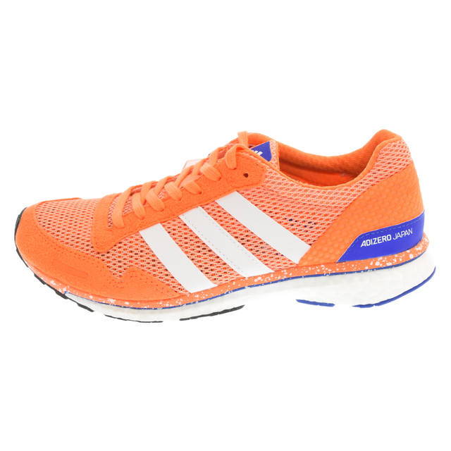 adidas(アディダス)のadidas アディダス adiZERO JAPAN BOOST 3 W BB6408 アディゼロジャパン ブースト ランニングシューズ ローカットスニーカー レディース オレンジ US6/23.0cm レディースの靴/シューズ(スニーカー)の商品写真