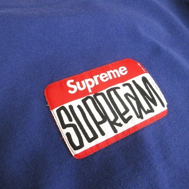 supreme Tシャツ　ネームタグ