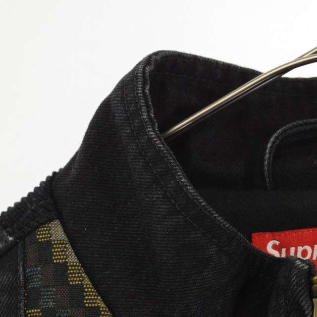 SUPREME シュプリーム 18AW Corduroy Patchwork Denim Jacket SUPREME シュプリーム 18AW Corduroy Patchwork Denim Jacket