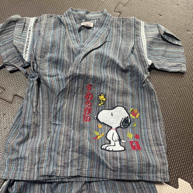 PEANUTS(ピーナッツ)の甚平 キッズ/ベビー/マタニティのキッズ服男の子用(90cm~)(甚平/浴衣)の商品写真