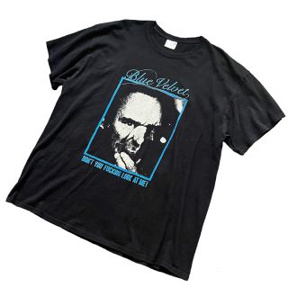 90s blue velvet tシャツ ブルーベルベット 映画 ムービーtの通販|ラクマ