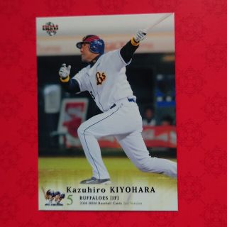 オリックスバファローズ(オリックス・バファローズ)のプロ野球カード 清原和博選手2006(野球/サッカーゲーム)