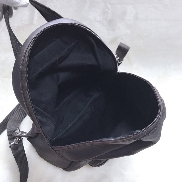 極美品 ジャンルイフレ レザーリュック バックパック ブラウン カーフレザー レディースのバッグ(リュック/バックパック)の商品写真
