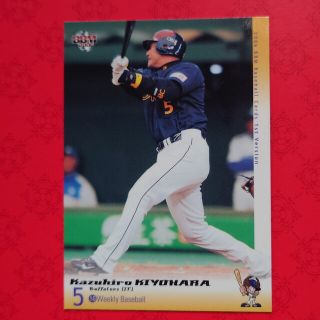 オリックスバファローズ(オリックス・バファローズ)のプロ野球カード 清原和博選手2006(野球/サッカーゲーム)