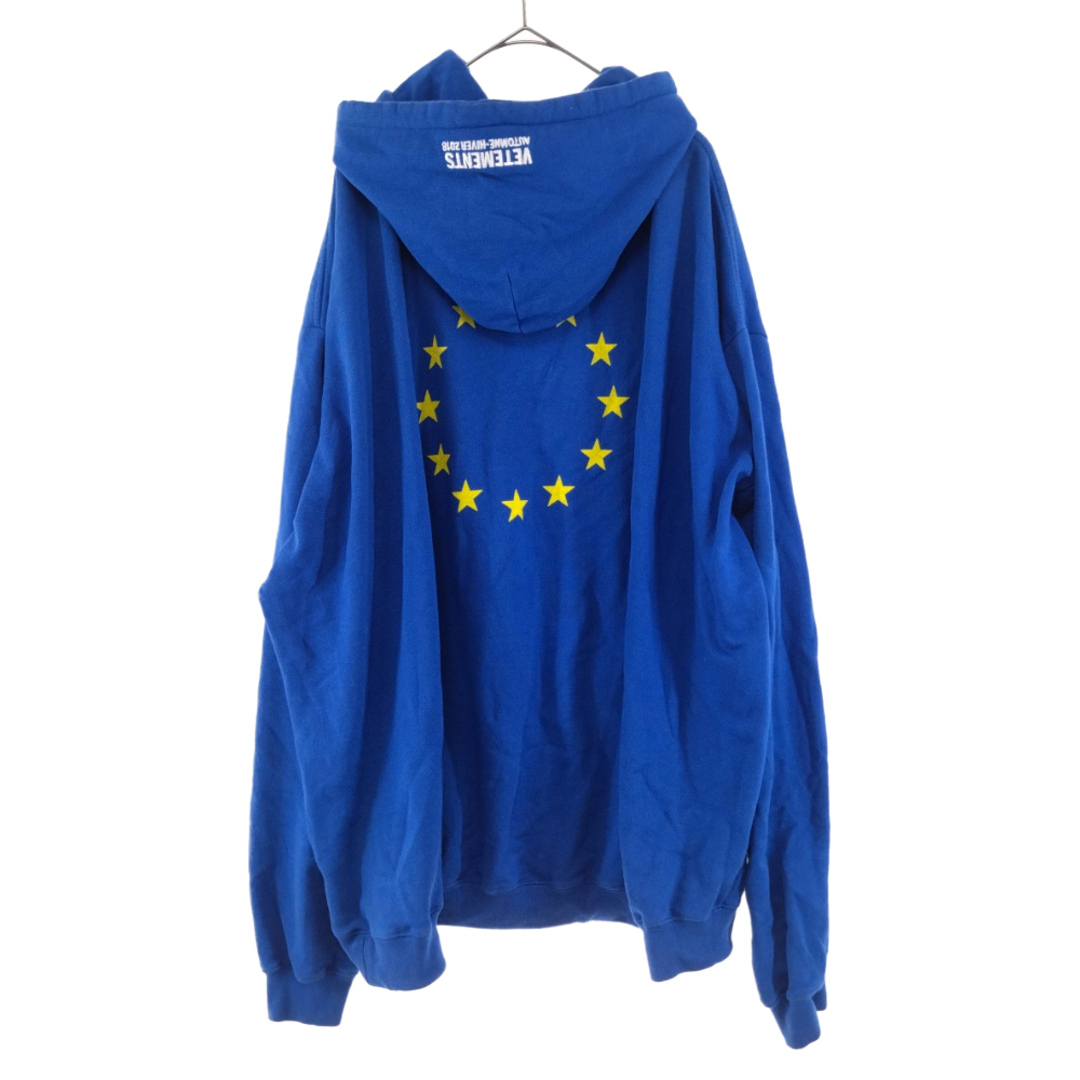 VETEMENTS 17AW Euro Logo Sweat Hoode