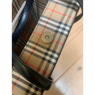 BURBERRY   バーバリー ハンドバッグ カーフレザー スクエア ボックス