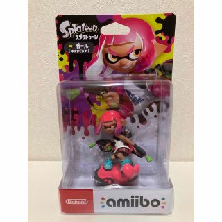 ニンテンドースイッチ(Nintendo Switch)のamiibo　スプラトゥーン　ガール【ネオンピンク】新品未使用(ゲームキャラクター)