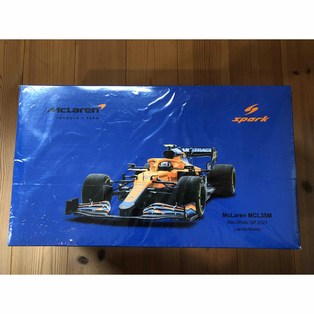 エンタメ/ホビー1/18 McLaren MCL35M Abu Dhabi No.4 ノリス