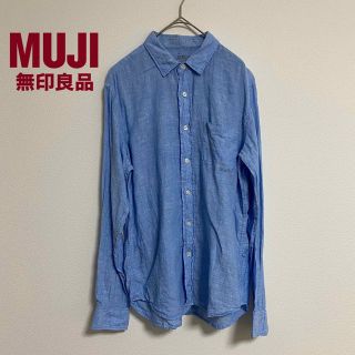 ムジルシリョウヒン(MUJI (無印良品))の【美品訳あり】無印良品　洗いざらいシャツ(シャツ)