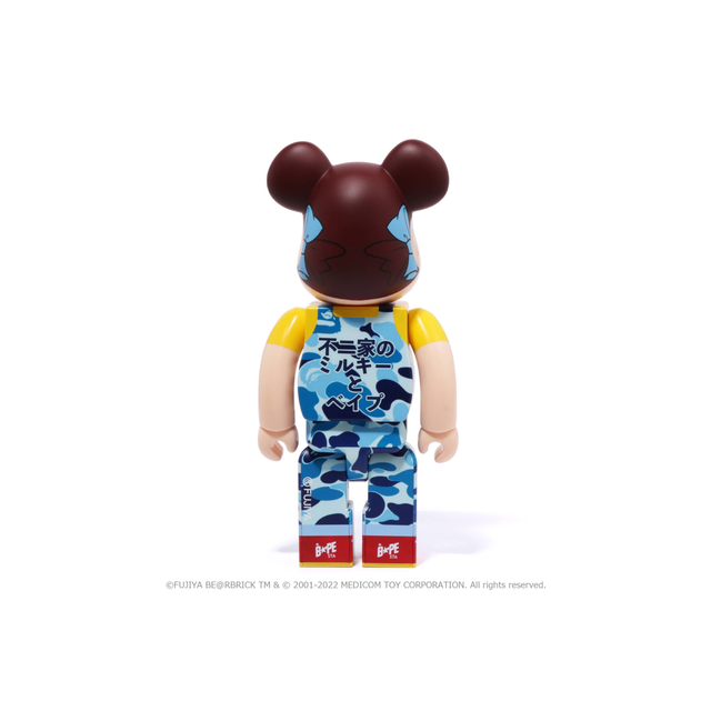 Bape × Mickey Mouse BE@RBRICK 100% & 400