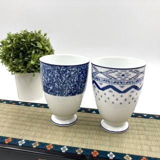 Yukiko Hanai - 美品 ユキコハナイ 花井幸子 カップ 磁器 2個セット 