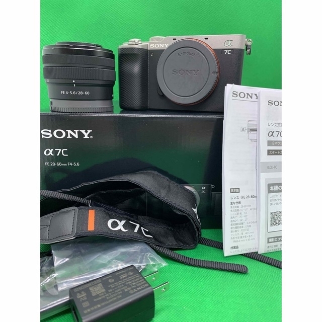 sony A7C レンズキットシャッター9000回