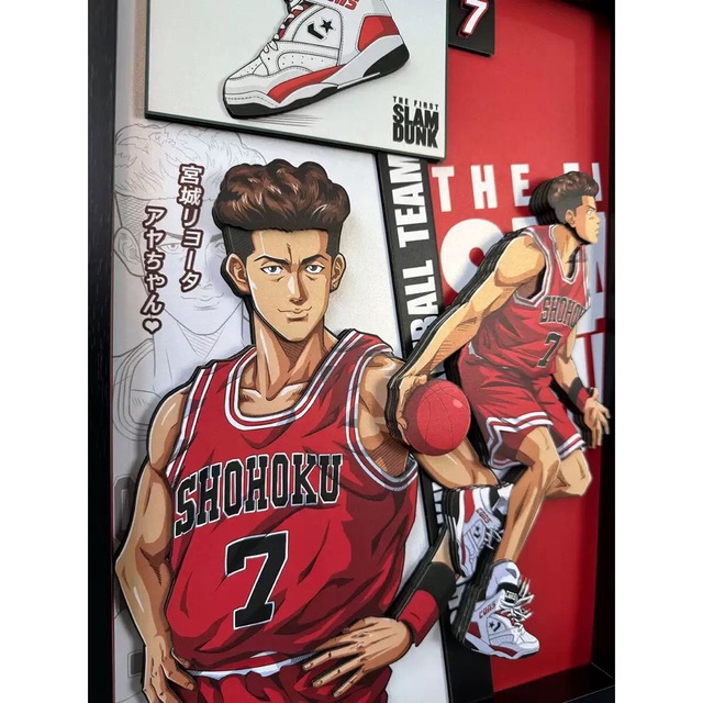 スラムダンク SLAM DUNK 立体 3D 絵画 宮城リョータ - 絵画/タペストリー