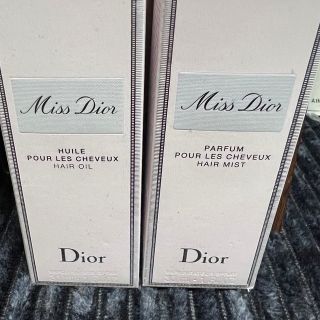 クリスチャンディオール(Christian Dior)のミス ディオール ヘアミスト＆ヘアオイル セット30ml(ヘアウォーター/ヘアミスト)