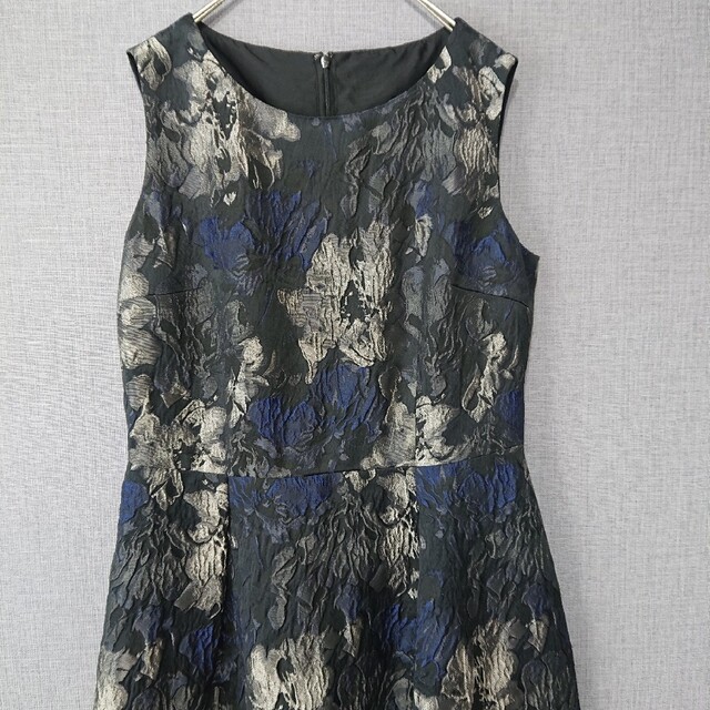 ダーマコレクション DAMAcollection ワンピース ジャガード 花柄 ...
