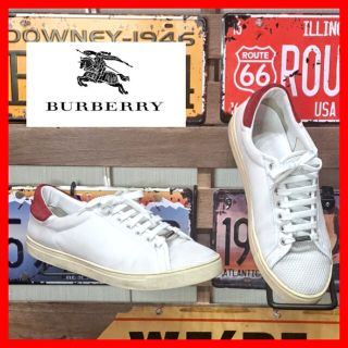 バーバリー(BURBERRY) 白 スニーカー(メンズ)の通販 29点 | バーバリー
