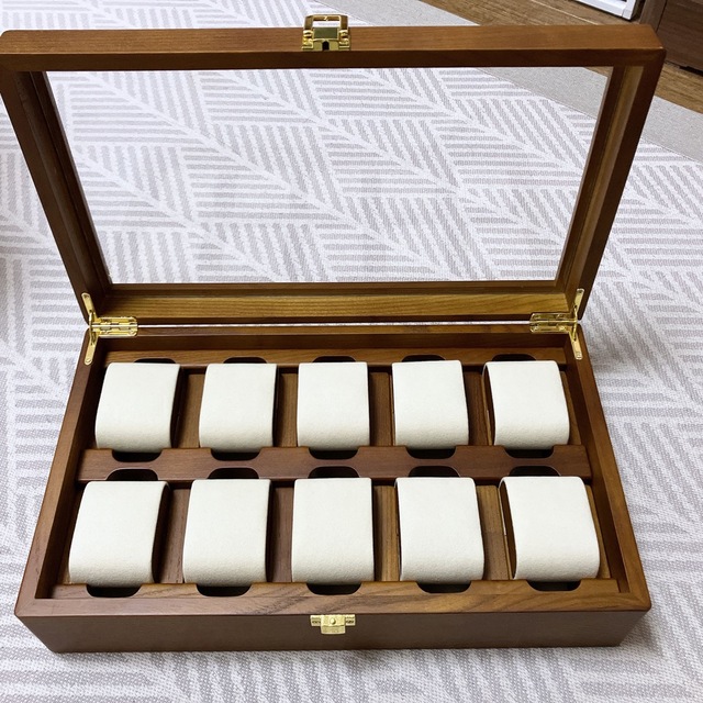 新品】豊岡クラフト(検) ウォッチケース 時計 ケース ボックス 10本