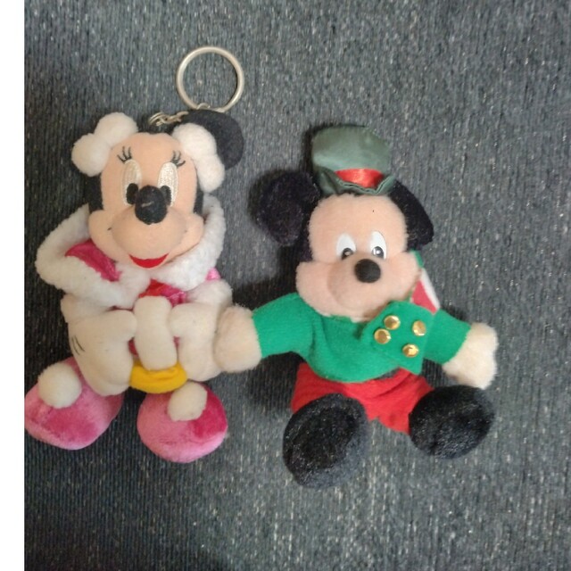 Disney(ディズニー)のミッキー＆ミニーのぬいぐるみセット エンタメ/ホビーのおもちゃ/ぬいぐるみ(ぬいぐるみ)の商品写真