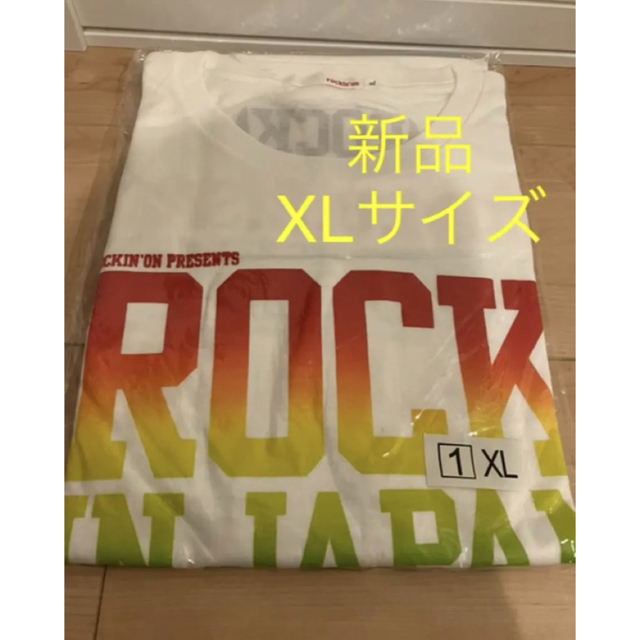 ロッキン  ロッキン インジャパン　公式Tシャツ　XLサイズ チケットの音楽(音楽フェス)の商品写真